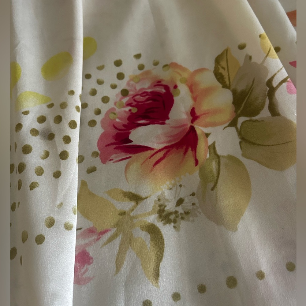 Vintage Oscar de La Renta Satin Dress